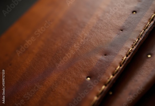 richly detailed leather texture visible natural aging marks unique characteristics quality crafts, surface, material, pattern, grain, rustic, vintage