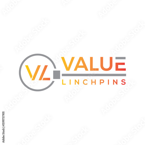 Value Linchpins Logo – Strategic branding for consulting firms and business advisors. Professional designs that reflect reliability, critical solutions, and organizational strength.

