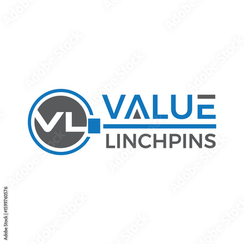 Value Linchpins Logo – Strategic branding for consulting firms and business advisors. Professional designs that reflect reliability, critical solutions, and organizational strength.

