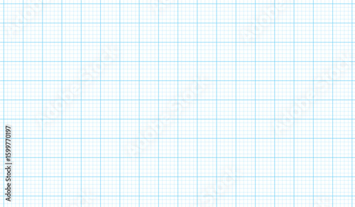 Millimeter graph paper lined for study in technical educational institutions. Abstract paper grid vector illustration. Geometric pattern for school, technical engineering line scale measurement.