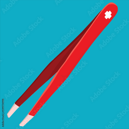 Free Download Medical Tweezer Tool for Health and Surgery Essentials Perfect for educational visuals, medical guides, and healthcare equipment sets. - GFXLoad
