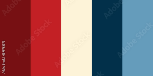 Red Cream Blue Vertical Stripes Seamless Vector Background. Vintage Modern Minimal Art Free Download Red Cream Blue Vertical Stripes Seamless Vector Background. Vintage Modern Minimal Art - GFXLoad