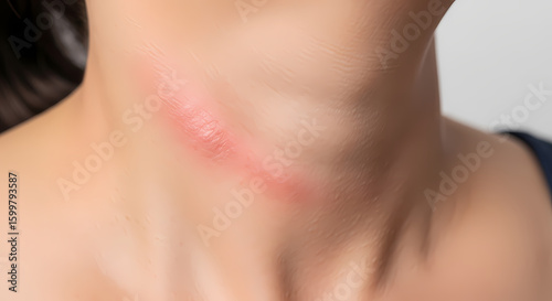 Wallpaper Mural Dedicated female ophthalmologist performs a thorough eye examination on a young boy in a brightly lit medical clinic. Torontodigital.ca