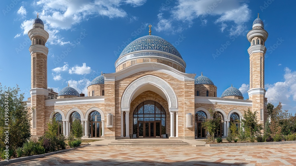 Obraz premium Grand Mosque, architectural beauty