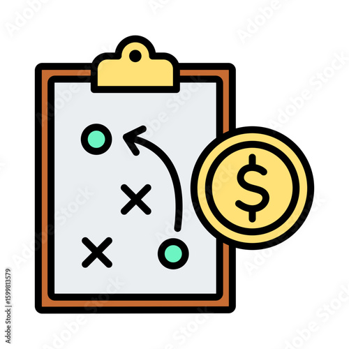 Financial Strategy Icon