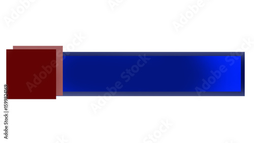 Free Download Television Lower Third – Blue Gradient Banner with Text Area, Broadcast Graphics Set – Lower Third Labels on Transparent Background

 - GFXLoad