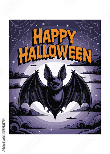 happy halloween Quote Typography T-Shirt Design