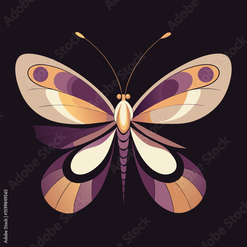 butterfly on isolate background 