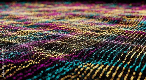 Vibrant Hues Dance Across a Digital Canvas, Evoking Joy and Energy