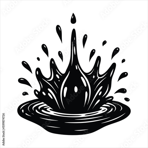 Thousand Drops Hitting Water