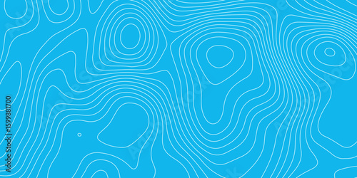 Topographic map background with geographic grid for hiking and mountain sport. luxury topographic wavy pattern and geographic grid map design. paper texture Imitation of a geographical map shades.