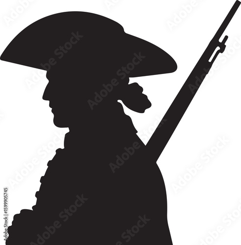 Colonial Soldier with Musket