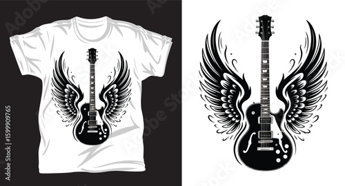 Music graphic t shirt design print