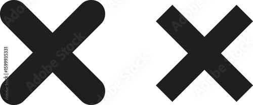 Check tick mark icon set.tick sign accept select confirm correct agree animated. successful symbol, tick mark.Check marks indicate approval. X marks indicate rejection. Simple symbols for yes and no.