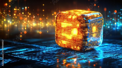 Illuminated Data Cube: A Digital Universe
