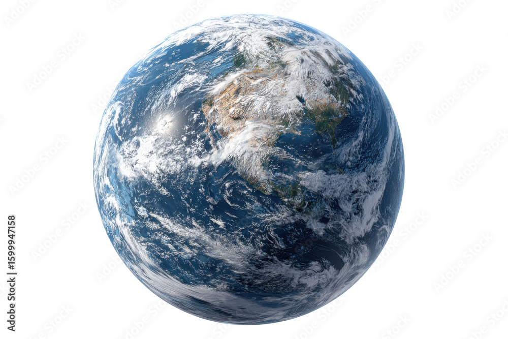 Earth Planet View Clouds Oceans Landmasses Space, isolated on a transparent background Earth Planet View Clouds Oceans Landmasses Space, isolated on a transparent background