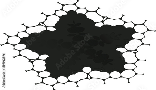 vector illustration of an abstract background