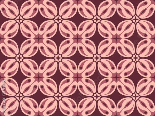 batik indonesia pattern ethnic traditional modern textile seamless classic royal fashion asia art