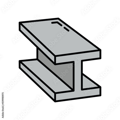 Steel Icon – Modern Industrial Symbol