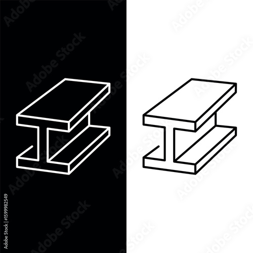 Steel Icon – Modern Industrial Symbol