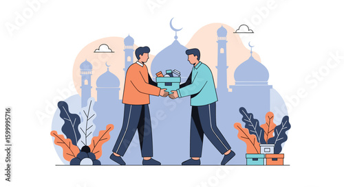 Sharing blessings and generosity with neighbors during religious holidays understanding community support and charitable acts