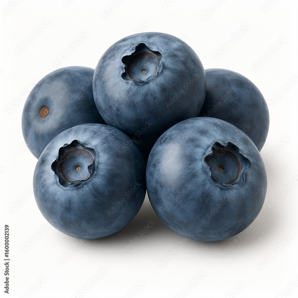 Obraz premium Fresh blueberries. The freshness and organic appeal. Food, health, or nature themed designs