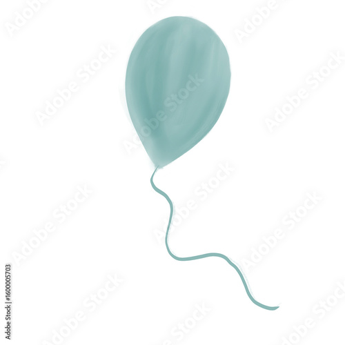 Little blue balloon 