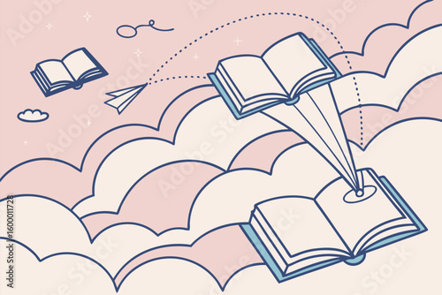 Surreal Book Dreamscape
