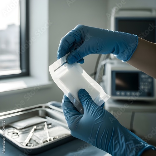 Sterile Wound Dressing Preparation in Clinical Setting