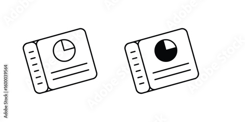 dashboard glyph icon with white background vector stock illustration