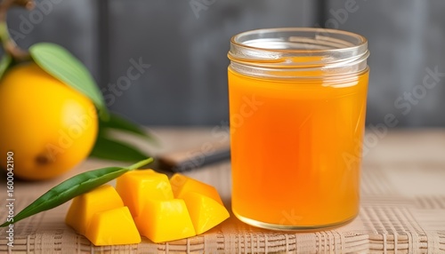 Mango Chilli Jelly Sweet mango with a hint of chili adding a mil