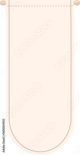 Pennant Flag Illustration
