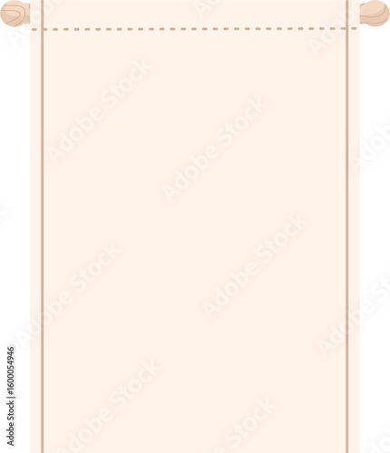 Pennant Flag Illustration