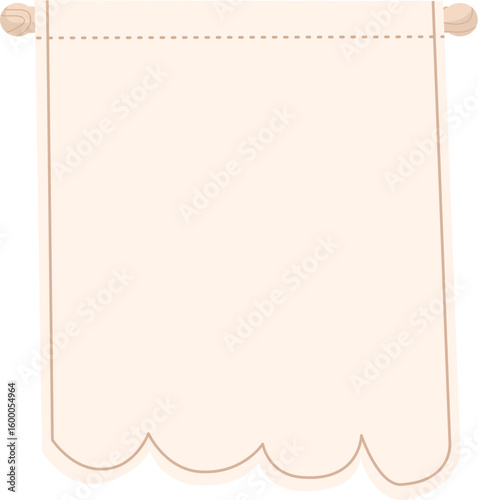Pennant Flag Illustration