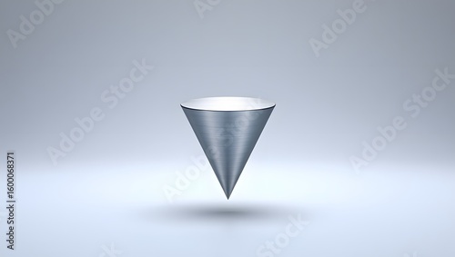 Silver cone object design concept for geometry and mathematics education and learning