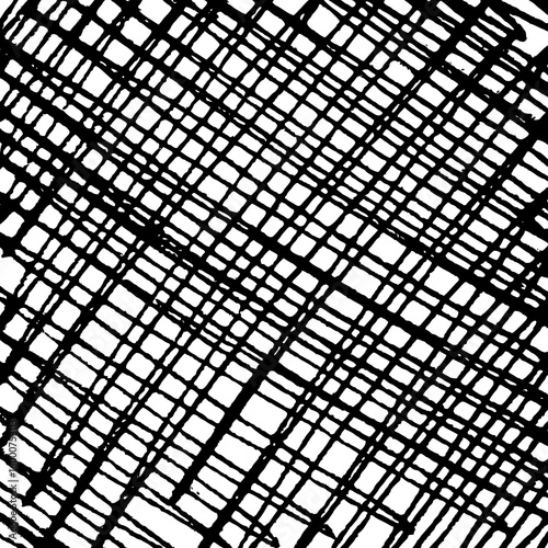Monochrome hand-drawn crosshatch texture