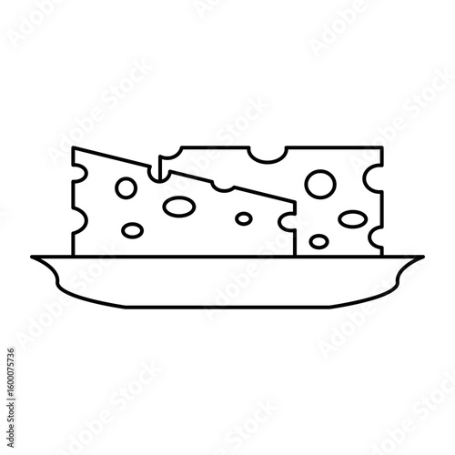 Set Vector Line Icons of Restaurant. Food and drink. Outline Symbol Collection
