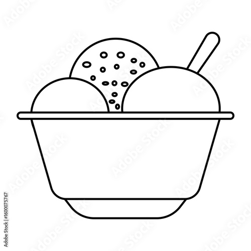 Set Vector Line Icons of Restaurant. Food and drink. Outline Symbol Collection
