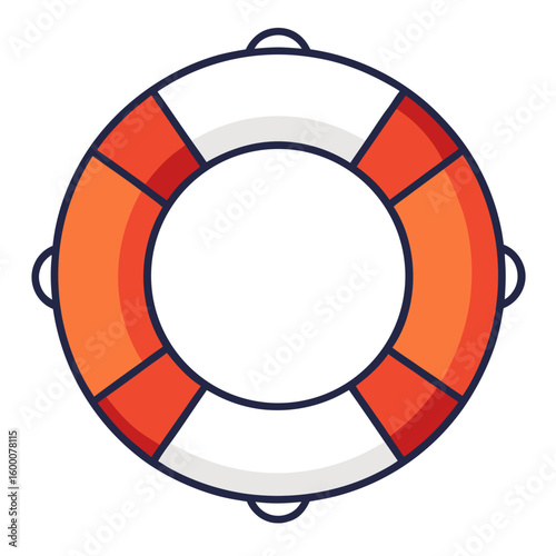 red life buoy