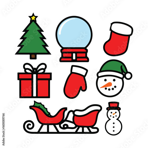 set of gift christmas