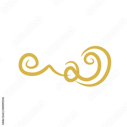 vintage sweep or swirl