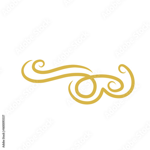 vintage sweep or swirl