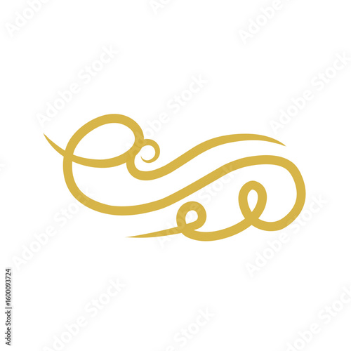 vintage sweep or swirl