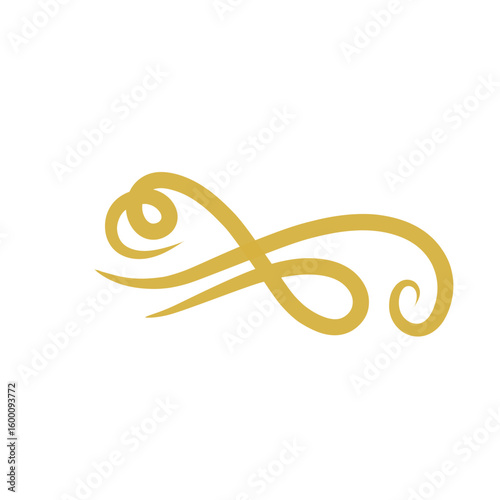 vintage sweep or swirl