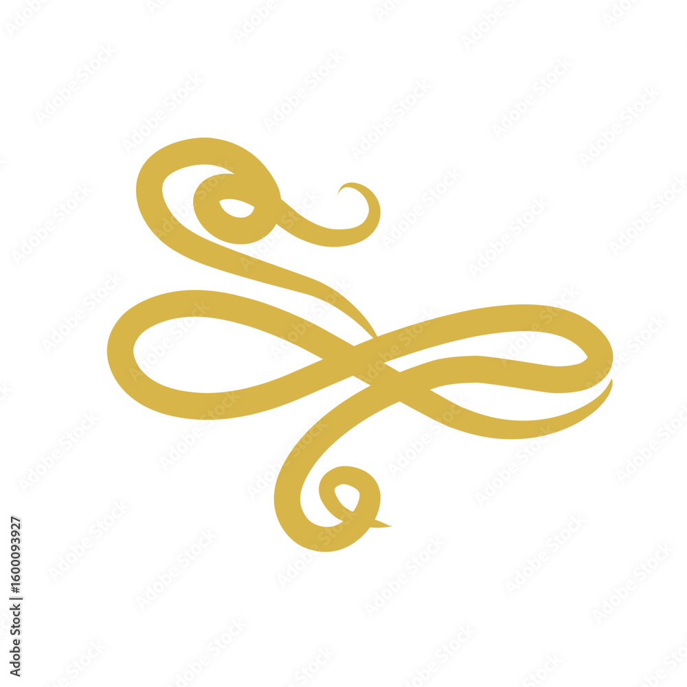 vintage sweep or swirl