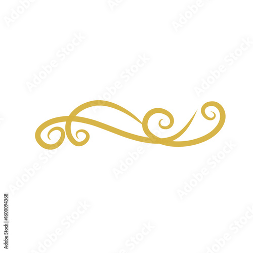 vintage sweep or swirl