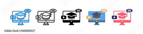 Online Learning Multiple Style Icon Set Collection.  