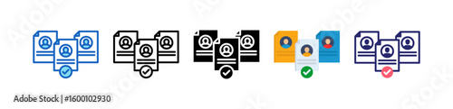 Hire Multiple Style Icon Set Collection.  