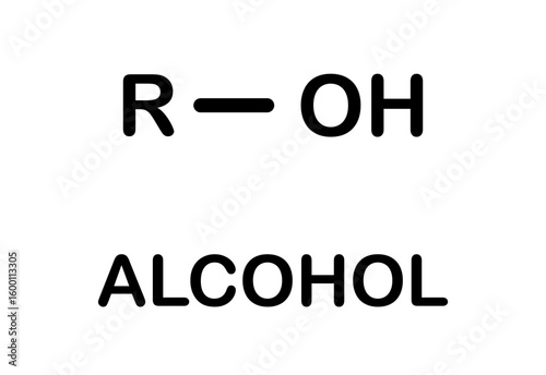 Alcohol functional group chemical formula