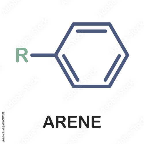 Arene functional group chemical formula